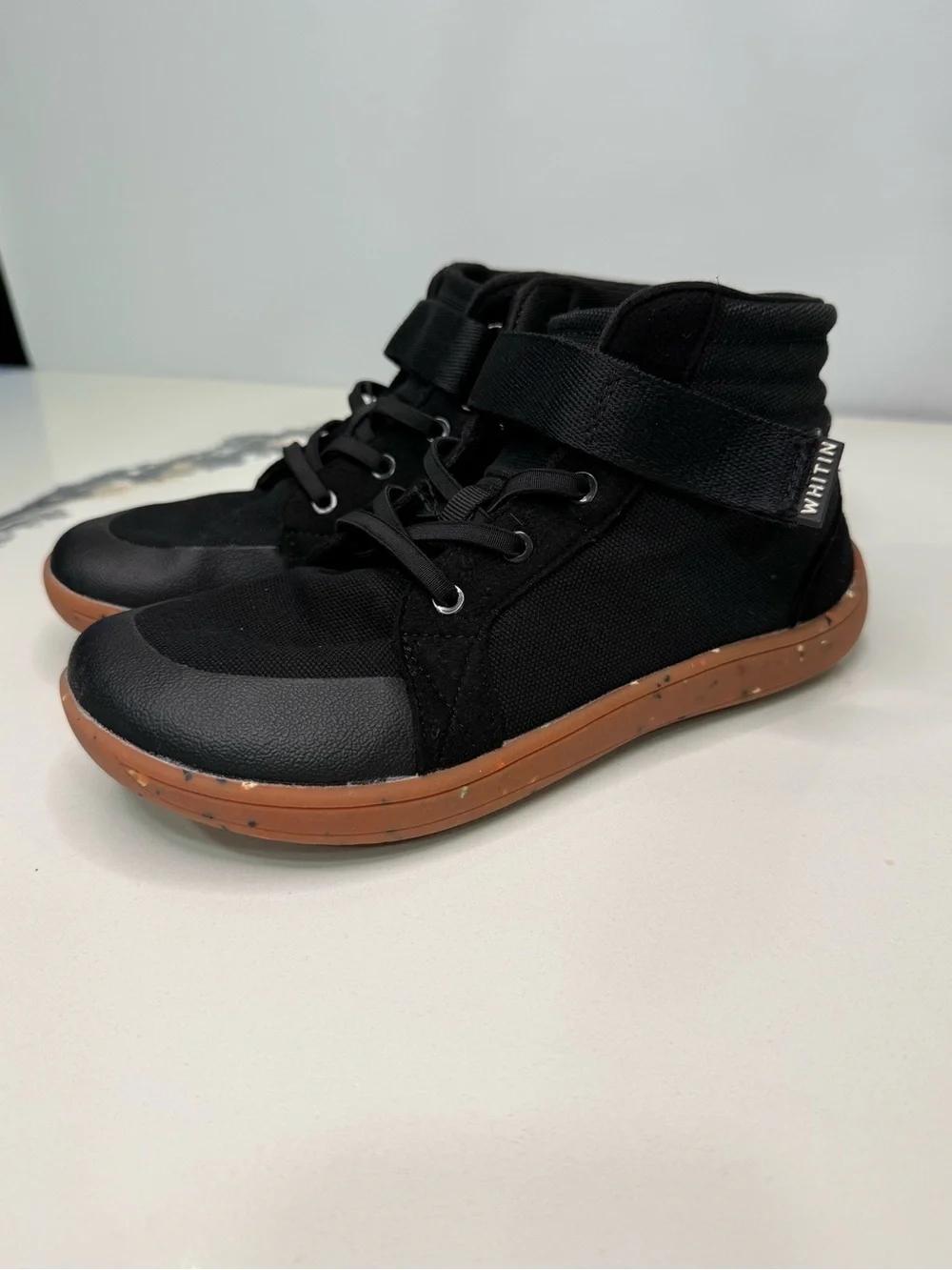 WHITIN Kids Barefoot Minimalist Sneakers - Size 5 Wide Big Kid (EU 37)